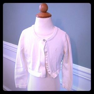 Nautica Cream Cardigan